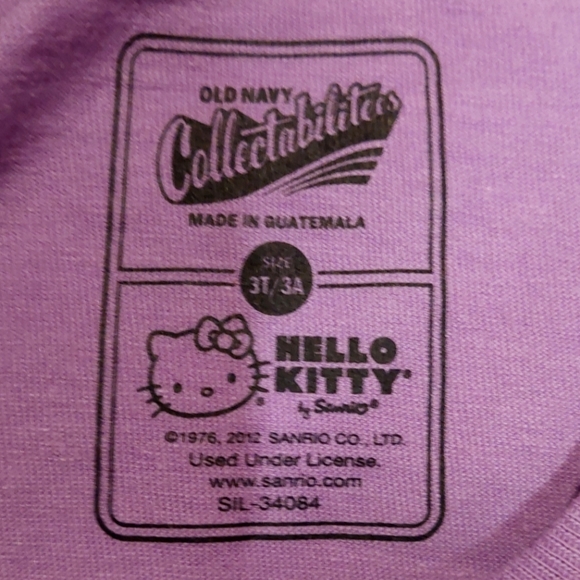Hello Kitty 'Trick or Treat' Girl's Long Sleeved Top NWT Sizes 4T - Picture 4 of 7